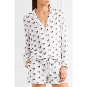 EQUIPMENT FEMME | S | Pj Matchinging Pajama Lounge Set Top Shorts Women's Hearts